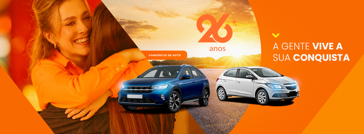Consórcio Canopus 26 anos: consórcio de auto